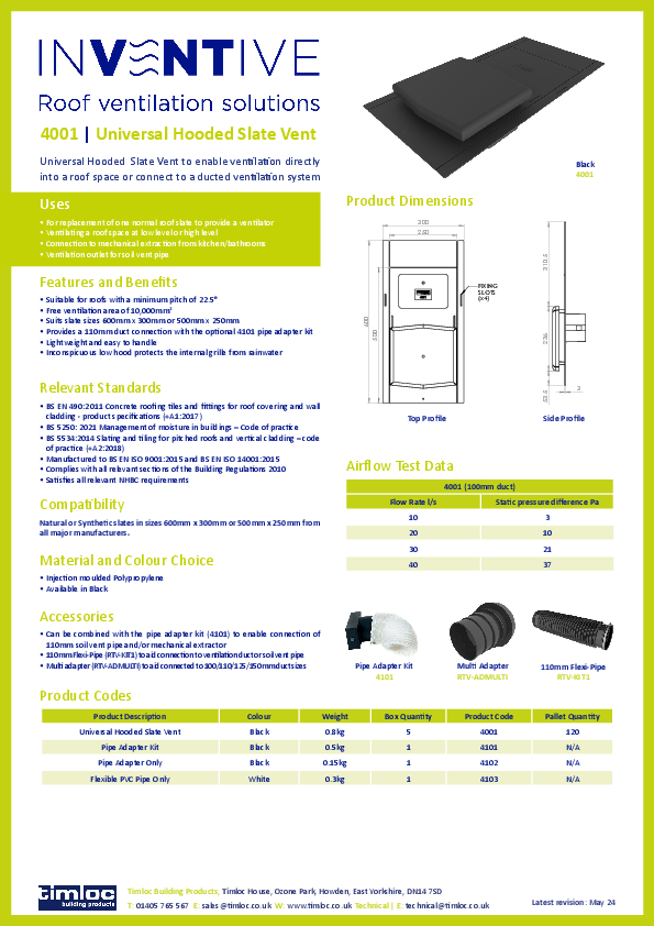 4001 product manual