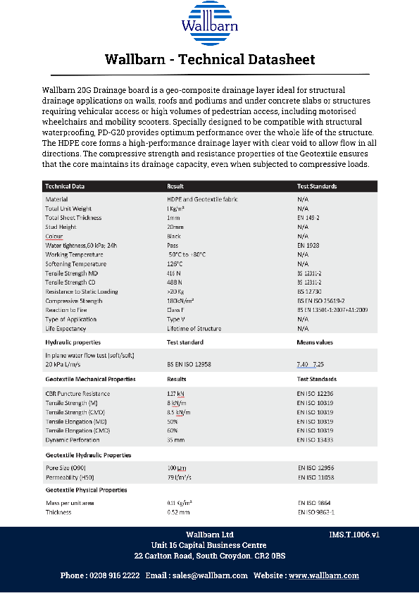 PD-20PGEO-Z product manual