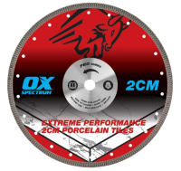 OX Pro 2CM Porcelain Cutting Blade - 300/20mm