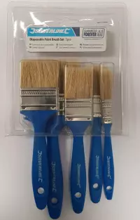Disposable Paint 5 Brush Set