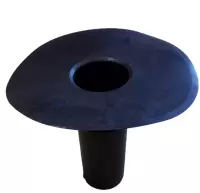 Wallbarn 100mm EPDM Vertical Flat Roof Outlet
