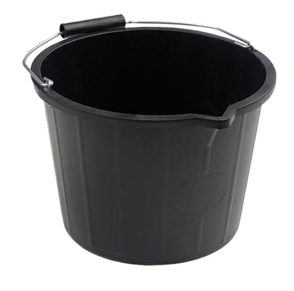 Black Bucket 3 Gallon