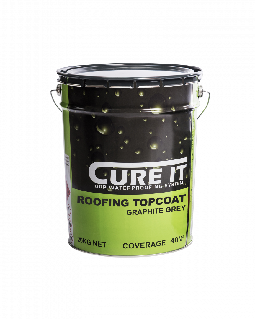 20kg Cure It Graphite Grey Top Coat ( Standard )