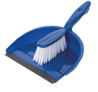 Dust pan and brush set