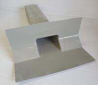 GRP Fibreglass Horizontal Parapet Outlet /Through Wall  Kovertek