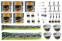40m² Cure It ROOFCELL Roofing kit For GRP