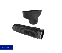 Timloc Flexi Pipe With ADP Plain Tile Vent Adapter