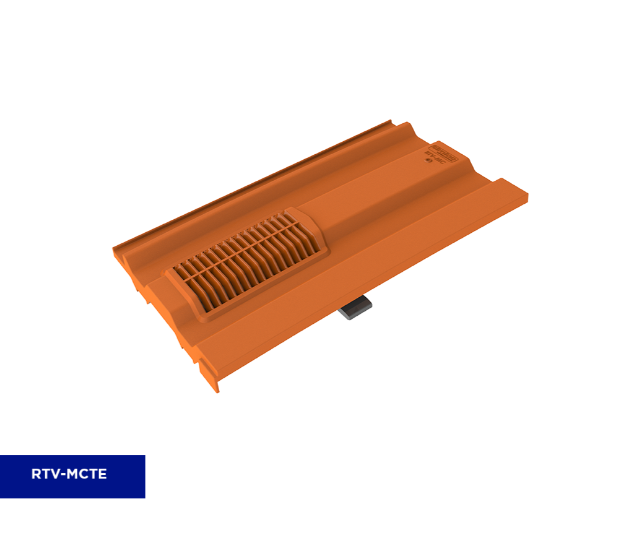 Timloc Mini Castellated Tile Vent Terracotta