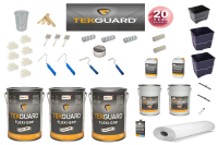 Tekguard 25m² Roof Kit 450g - Rough Surfaces - 20 Year Guarantee