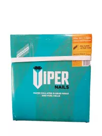 Viper 90mm x 3.1mm Gas Nails ST Galv'd Fuel Pack (2200)