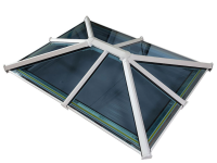 Skypod Roof Lantern 1500mm x 3250mm ( White Inside & Outside )